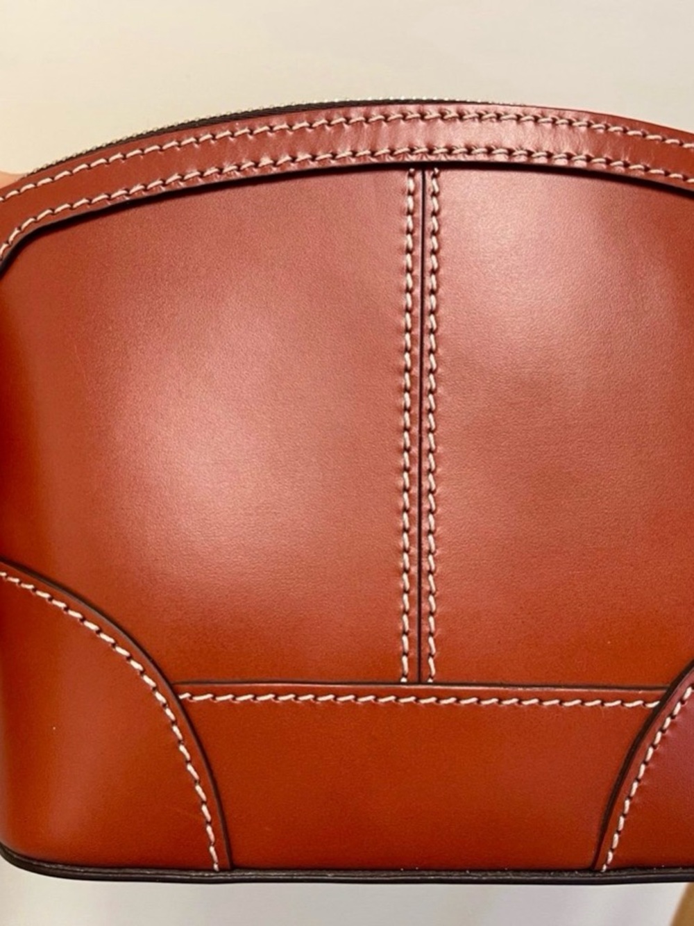 Dooney & Bourke Brown Crossbody Bag with Gold Hardware - Picture 4 of 6